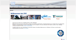Desktop Screenshot of ifk.at